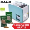 Prasa do oleju Alfa VII generacji len w turkusie
